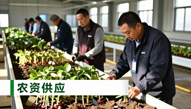 种苗供应发展促进商贸市场增长